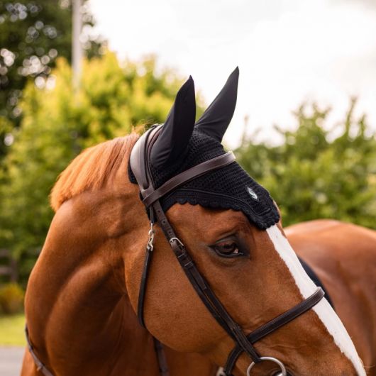 Bonnet anti-mouches cheval Swarovski Flyshield - Samshield