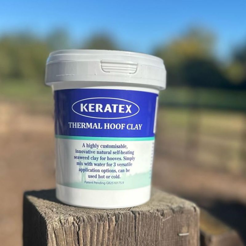 Kit argile sabot cheval Thermal Hoof Clay - Keratex 