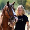 Tee shirt équitation Femme logo or - Kevin Staut Collection 