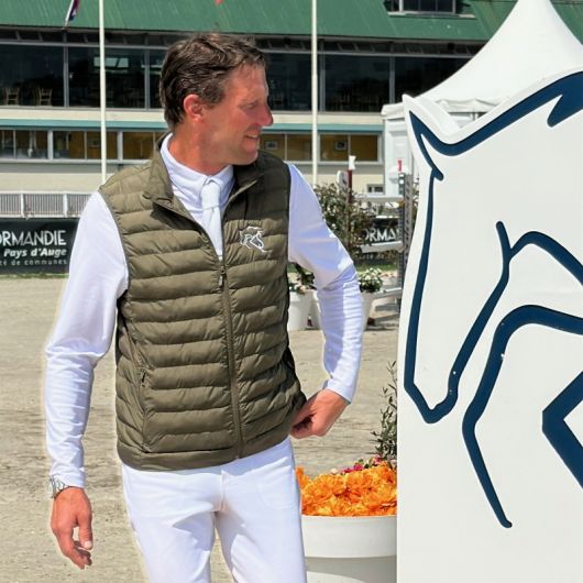 Doudoune sans manches équitation Homme - Kevin Staut Collection