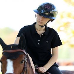 Polo équitation Fille - Kevin Staut Collection 