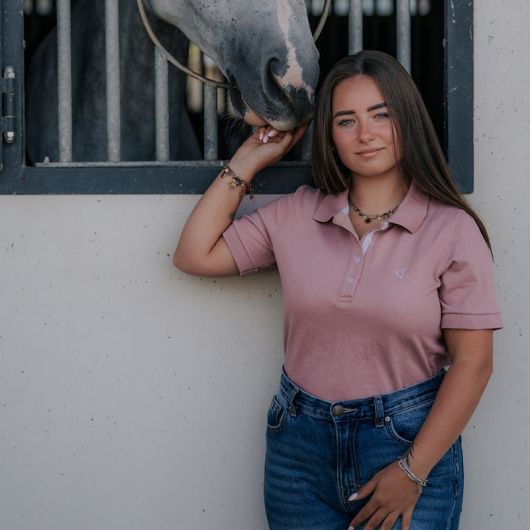 Polo équitation Fille - Kevin Staut Collection 