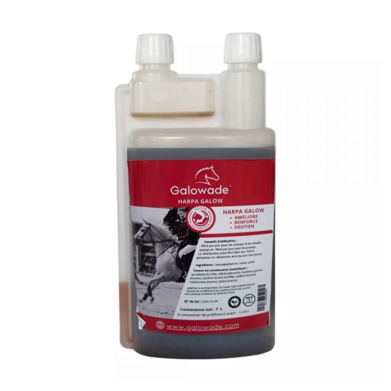 Harpagophytum cheval articulations liquide Harpa Galow - Galowade