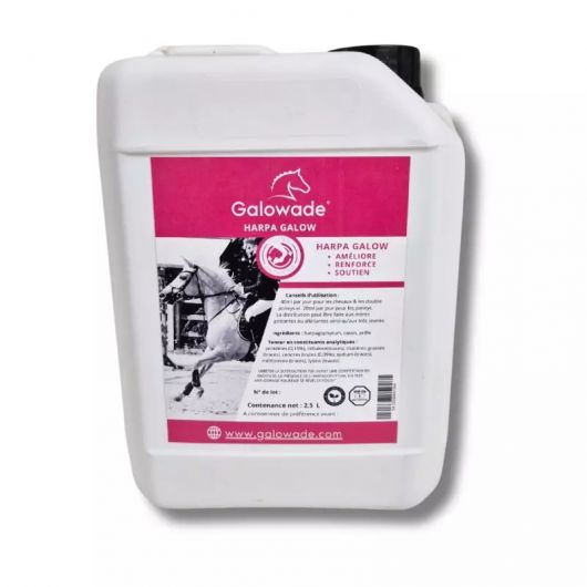 Harpagophytum cheval liquide Harpa Galow Date courte - Galowade