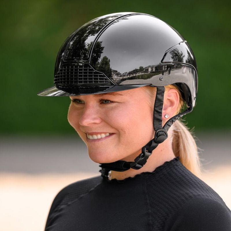 Casque équitation H24 Chrome - Swing