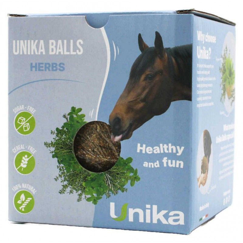 Pierre à lécher respiration cheval Ball Herbs - Unika
