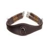 Sangle anatomique cheval cuir - HFI