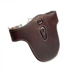 Sangle bavette cheval cuir - HFI