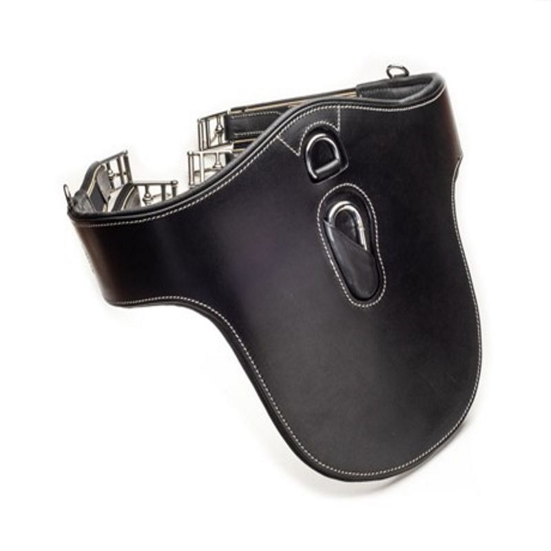 Sangle bavette cheval cuir - HFI