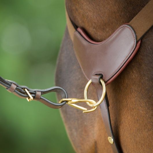 Collier de chasse cheval 5 points avec martingale - HFI 