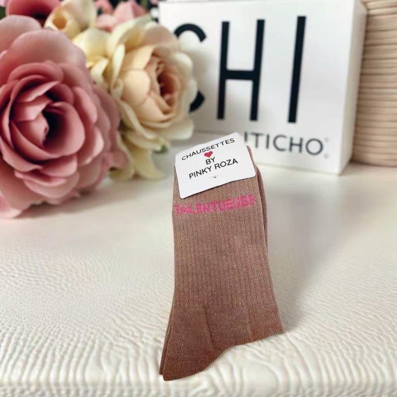 Chaussettes équitation à paillettes - Talentueuse - 