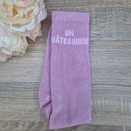Chaussettes à paillettes équitation - Un gâteauu - 