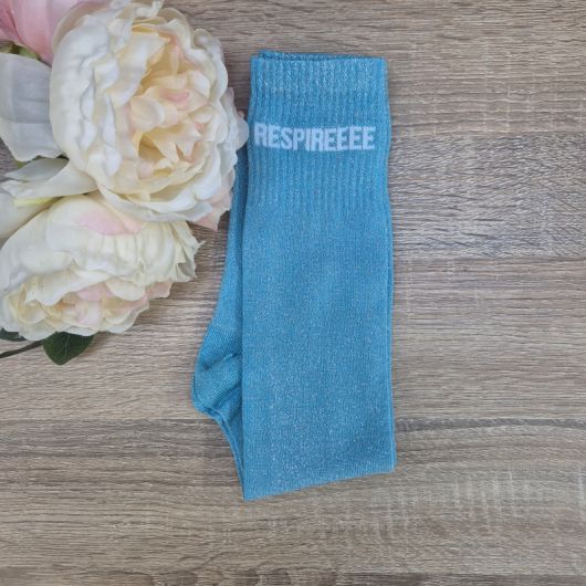 Chaussettes à paillettes équitation - Respireee ! - 