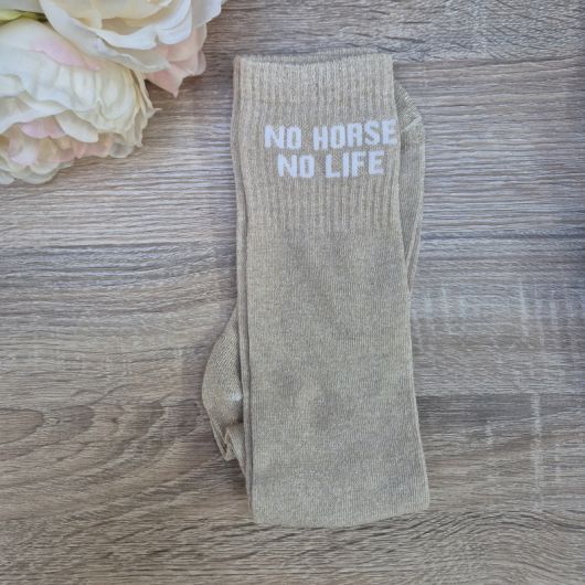 Chaussettes à paillettes équitation - No Horse No Life - 