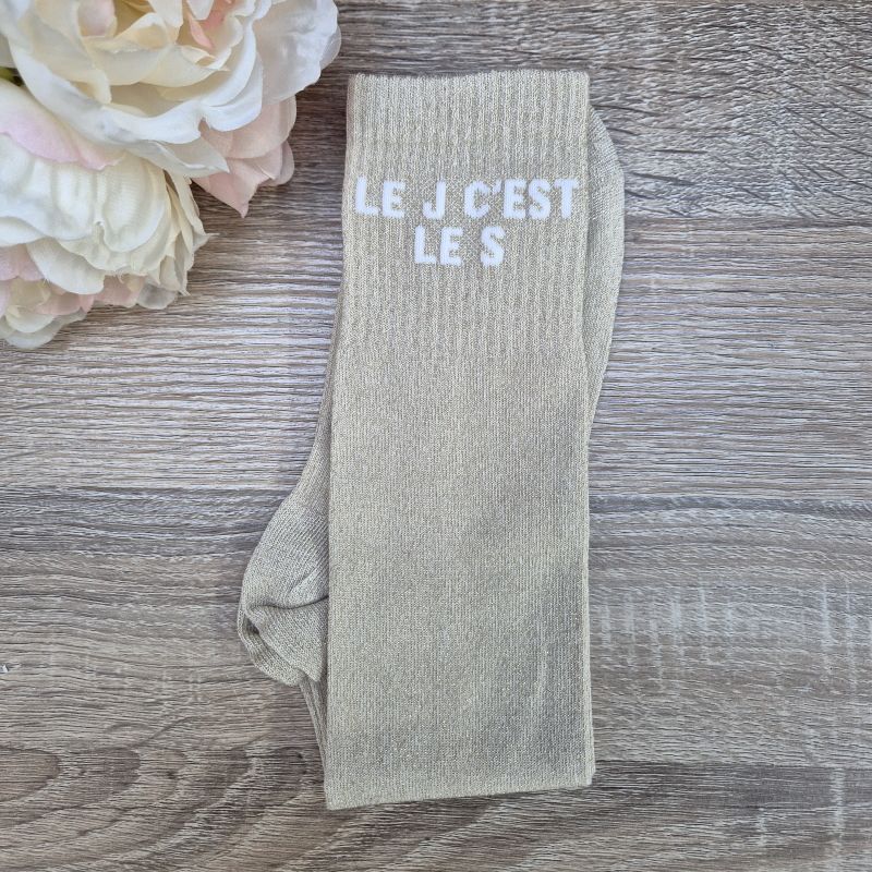 Chaussettes à paillettes équitation - Le J c'est le S - 