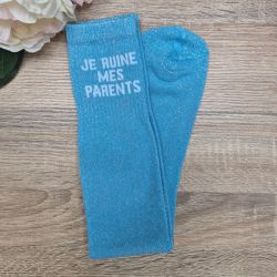 Chaussettes à paillettes équitation - Je ruine mes parents - 