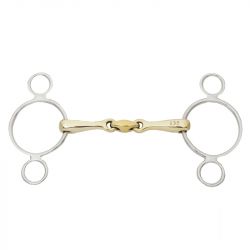 Mors Pessoa quatre anneaux double brisure cupris - Kavalkade