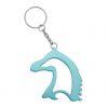 Porte clé et décapsuleur motif cheval couleur 