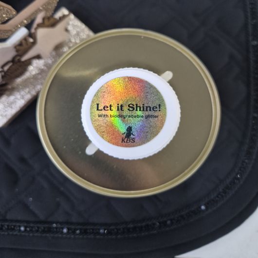 Huile à sabot cheval paillettes Liquid Hoof Dressing Glitter Edition - Kevin Bacon's 