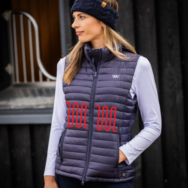 Gilet sans manches équitation chauffant - Woof Wear