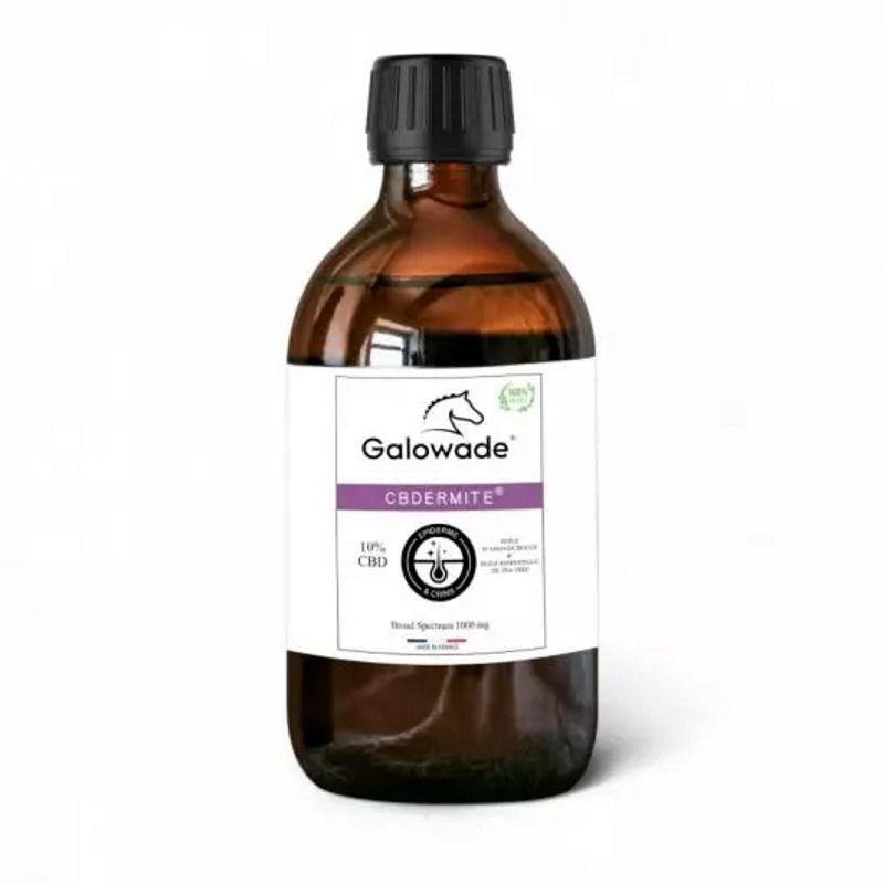 Recharge huile dermite estivale cheval CBDermite Date courte - Galowade