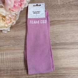 Chaussettes à paillettes équitation - Team CSO - Paillettes Attitude