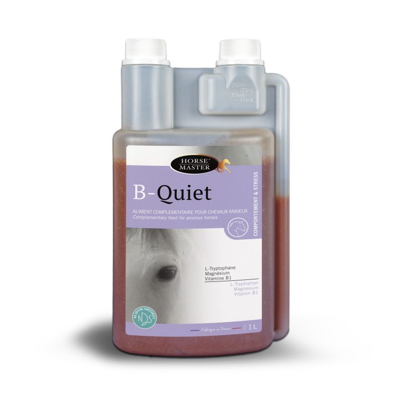Déstressant cheval B Quiet 1 L - Horse Master