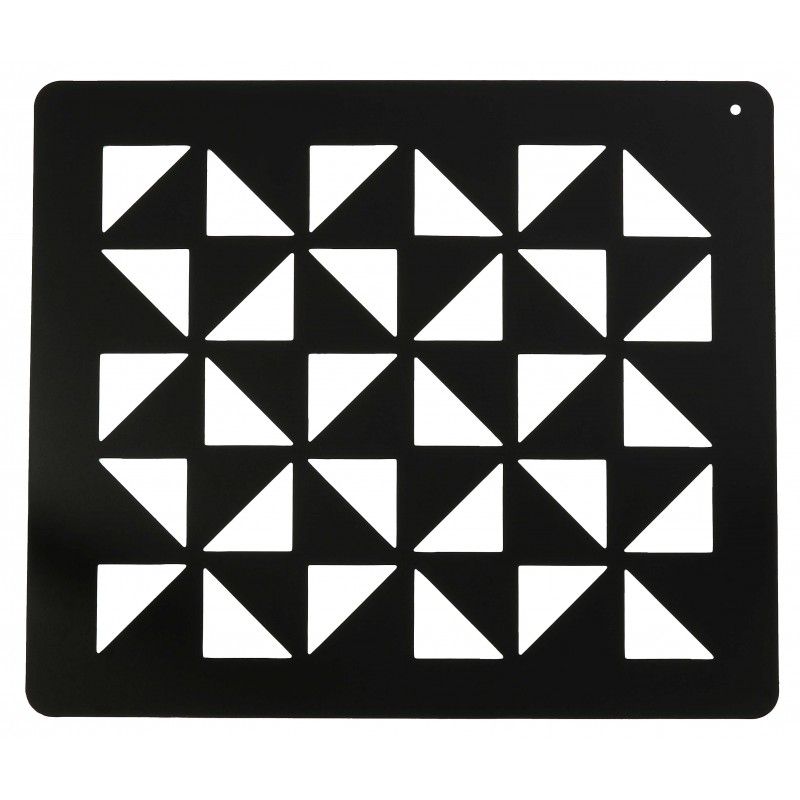 Pochoir damiers pansage cheval Quatermaker