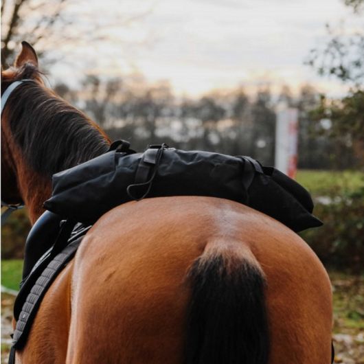 Sacoches randonnée cheval bananearrière 600 deniers