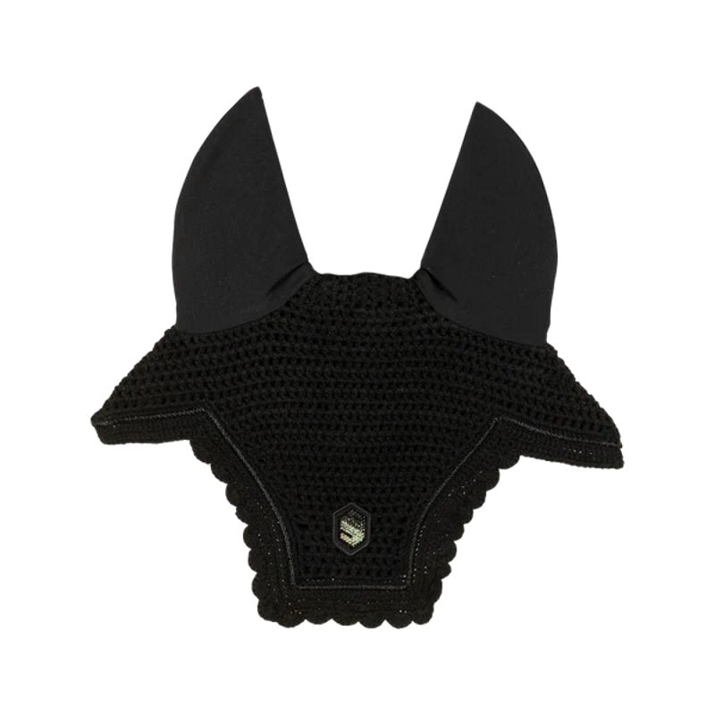 Bonnet anti-mouches anti-bruit cheval Soundless Swarovski Flyshield - Samshield