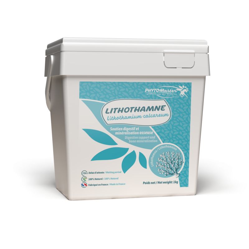 Lithothamne - Soutien digestif et minéralisation osseuse cheval - Phyto Master