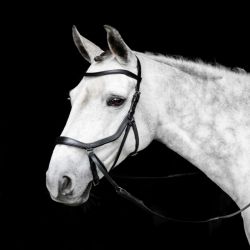 Bitless cuir anatomique cheval Micklem - Horseware