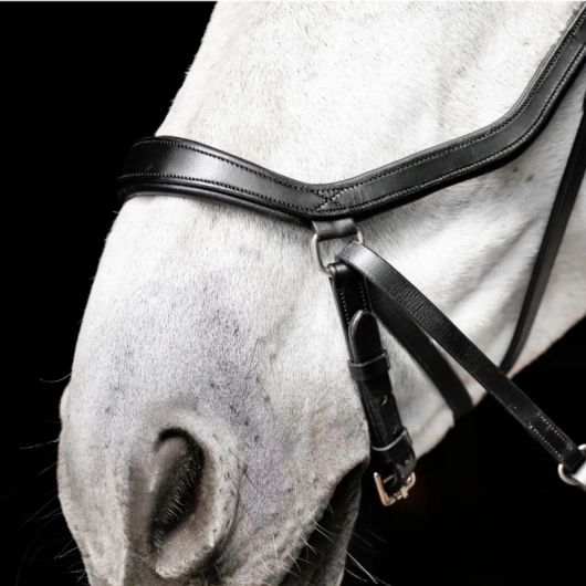 Bitless cuir anatomique cheval Micklem - Horseware