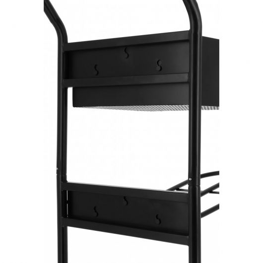 Chariote porte selle court avec panier 