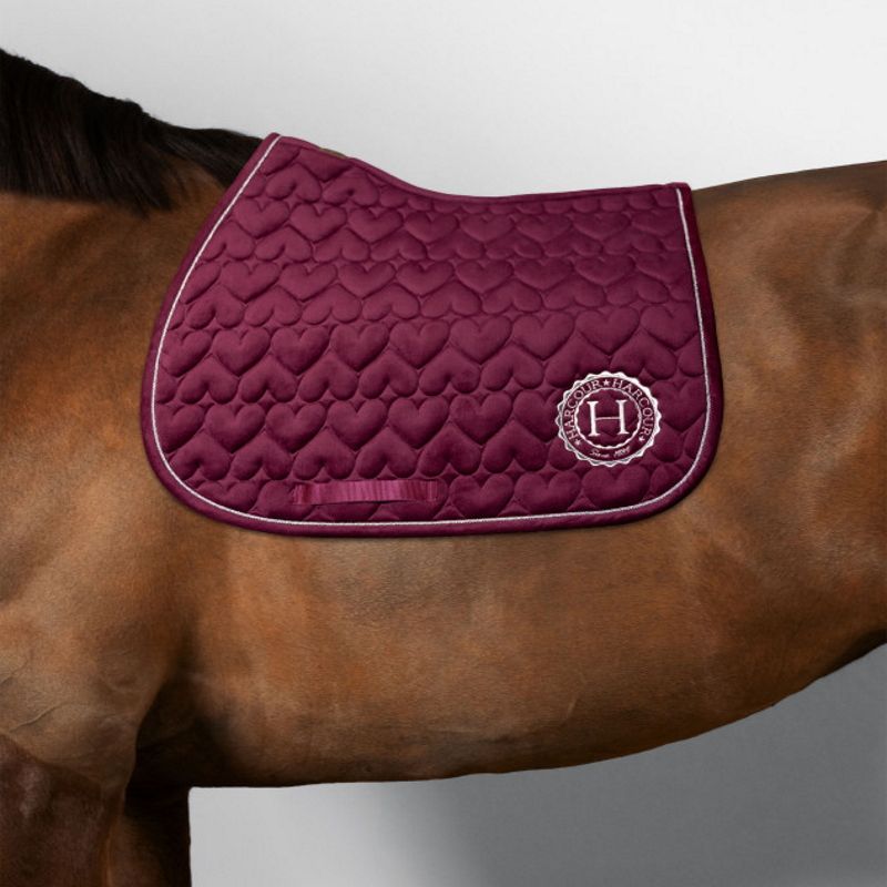 Tapis de selle cheval Valentine - Harcour