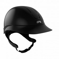 Casque équitation Global Speed Air TLS Noir mat - GPA