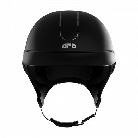 Casque équitation Global Speed Air TLS Noir brillant - GPA