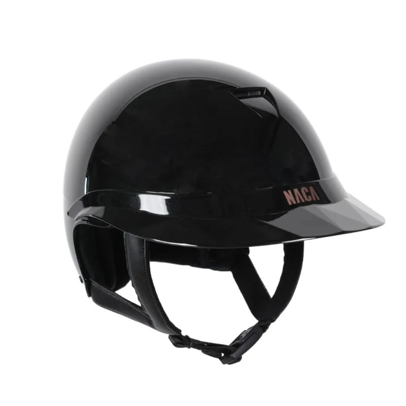 Casque équitation Comete S Glow + visière Standard Large (mousse incluse) - Naca