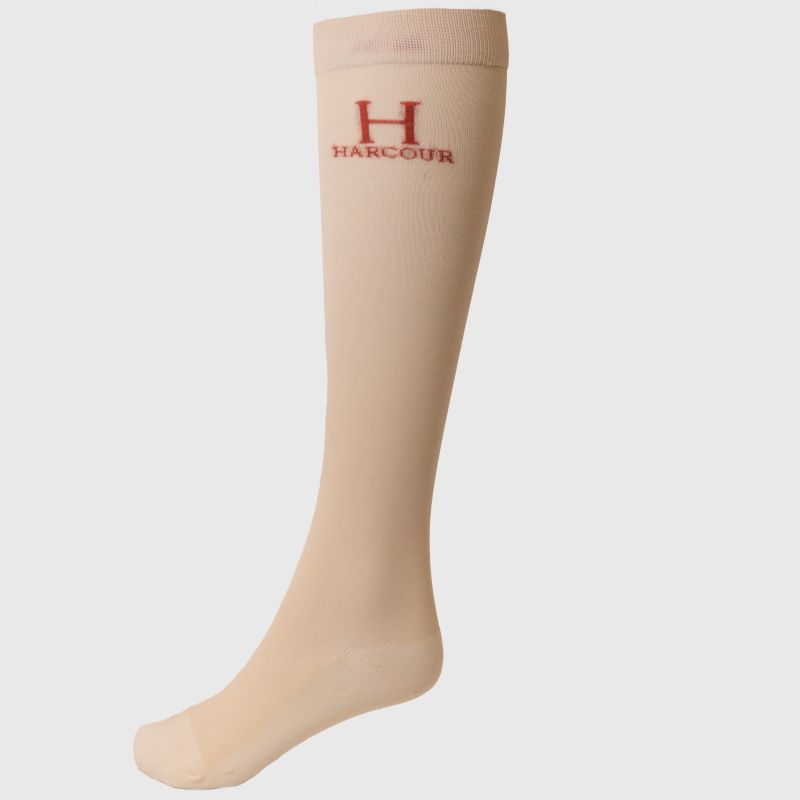 Chaussettes équitation Badminton x2 paires - Harcour