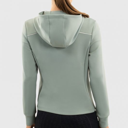 Sweat zippé équitation femme Bryssea - Harcour