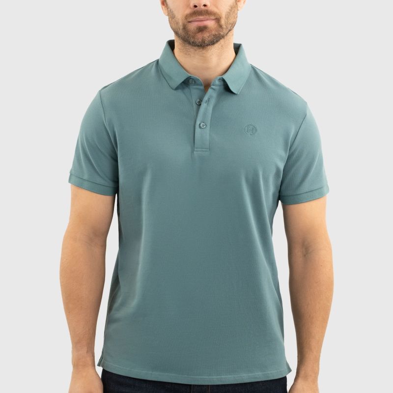 Polo Homme manches courtes Oscar - Harcour