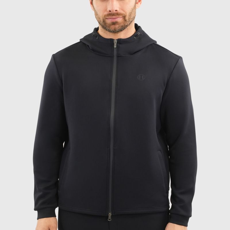 Sweat zippé équitation Homme Bryss - Harcour