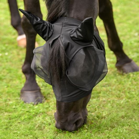 Masque anti-mouche cheval Puck Flex - Waldhausen