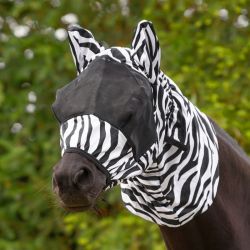 Masque anti-mouche cheval anti-dermite Zebra - Waldhausen