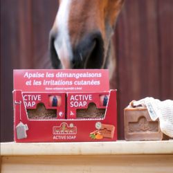Savon dermite estivale cheval Active soap - Kevin Bacon's