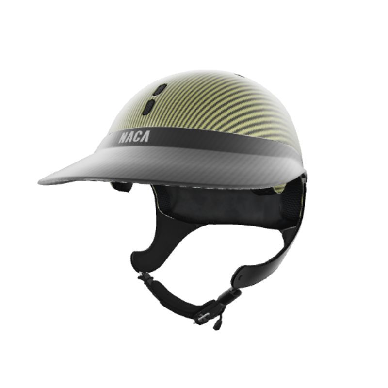 Casque équitation Gravity XP Carbone Glow + Visière Carbone XL - Naca