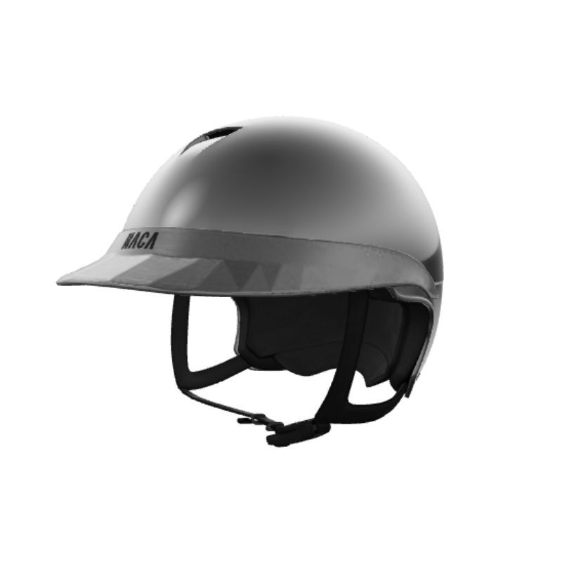 Casque équitation Comete S Glow + visière standard (mousse incluse) - Naca