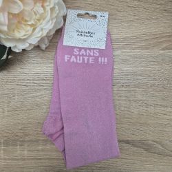 Chaussettes à paillettes équitation - Sans fautes - Paillettes Attitude