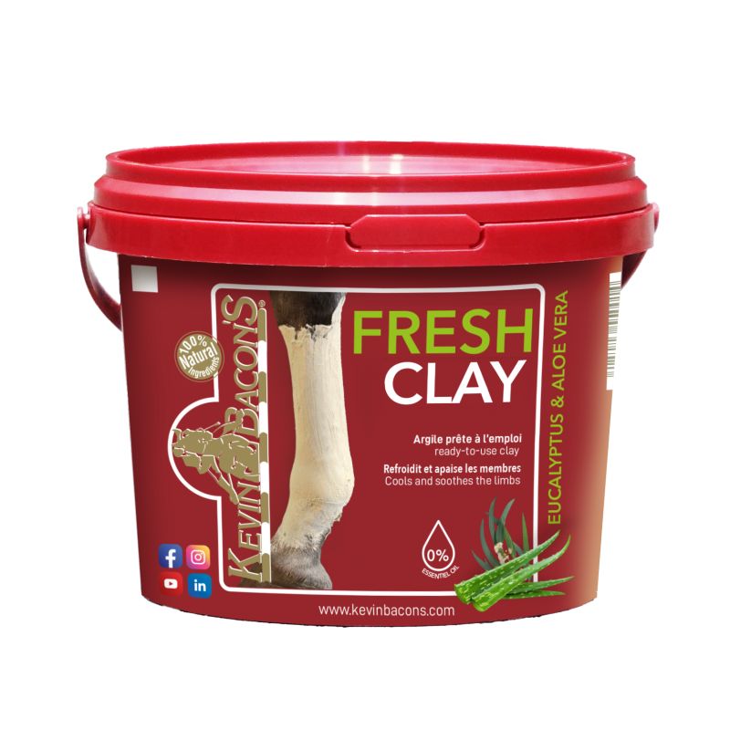 Fresh Clay Argile refroidissante cheval - Kevin Bacon's