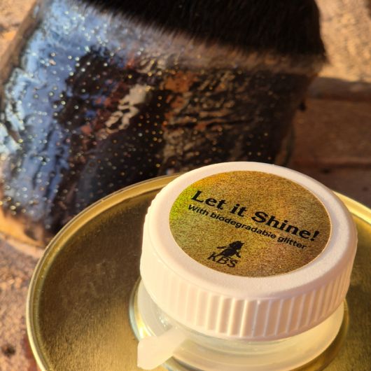 Huile à sabot cheval paillettes Liquid Hoof Dressing Glitter Edition - Kevin Bacon's 